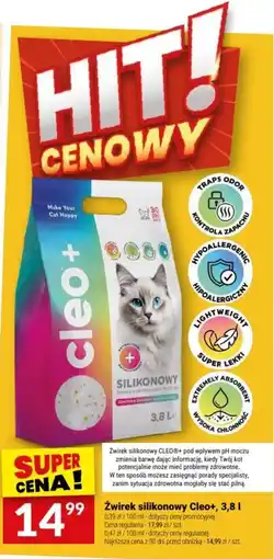 Twój Market Żwirek silikonowy Cleo+ oferta