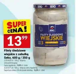 Twój Market Filety śledziowe wiejskie z cebulką Seko oferta