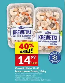 Twój Market Krewetki białe 31-40 blanszowane Ocean oferta