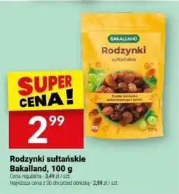 Twój Market Rodzynki sułtańskie Bakalland oferta