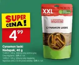 Twój Market Cynamon laski Nadapak oferta