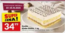 Twój Market Kostka Kinder Bueno oferta
