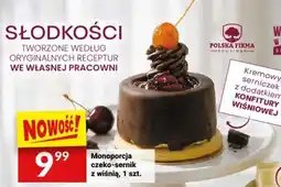 Twój Market Monoporcja czeko-sernik z wiśnią oferta