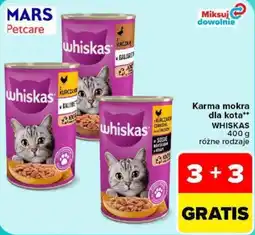 Carrefour Karma mokra dla kota whiskas oferta