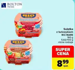 Carrefour Salatka z tuńczykiem RIO MARE oferta