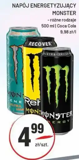 Sedal Napój Energetyzujący Monster oferta