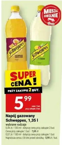 Twój Market Napój gazowany Schweppes oferta
