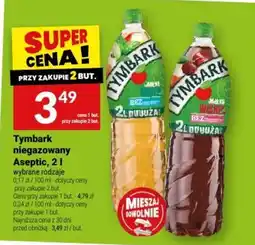 Twój Market Tymbark niegazowany Aseptic oferta