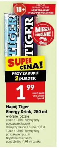 Twój Market Napój Tiger Energy Drink oferta