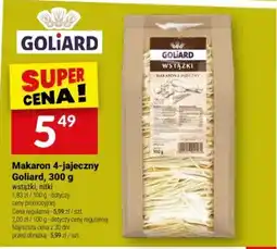Twój Market Makaron 4-jajeczny Goliard oferta