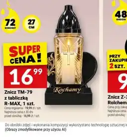 Twój Market Znicz TM-79 z tabliczką R-MAX oferta