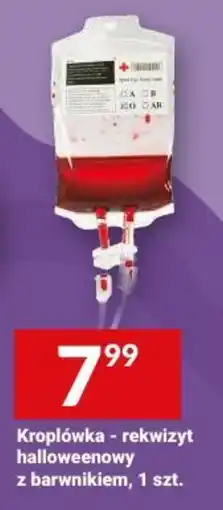 Twój Market Kroplówka - rekwizyt halloweenowy z barwnikiem oferta