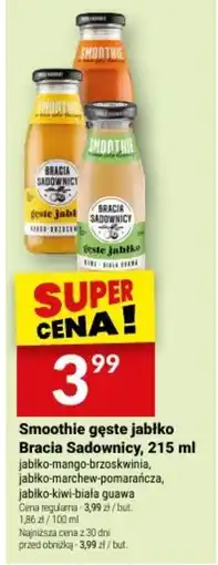 Twój Market Smoothie gęste jabłko Bracia Sadownicy oferta
