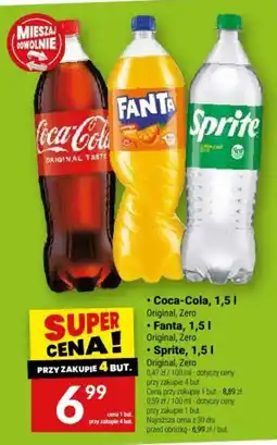 Twój Market Coca-Cola, Fanta, Sprite oferta