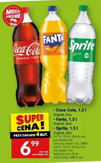 Coca-Cola, Fanta, Sprite