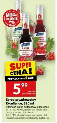 Twój Market Syrop prozdrowotny Excellence oferta