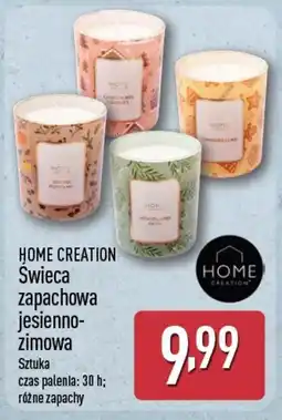 ALDI HOME CREATION Świece zapachowa jesiенно-zimowa oferta