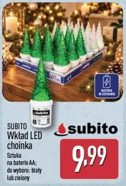 ALDI Wkład LED choinka oferta