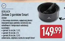 ALDI Zestaw 3 garnków Smart Gerlach oferta