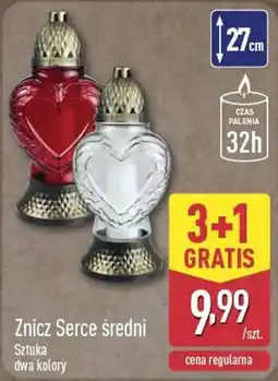 ALDI Znicz Serce średni oferta