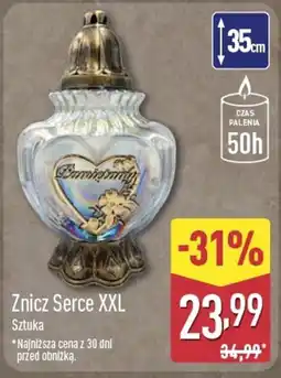ALDI Znicz Serce XXL oferta