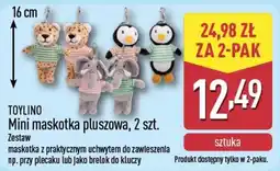 ALDI TOYLI NO Mini maskotka pluszowa oferta