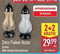 ALDI Znicz Flakon Tęcza oferta