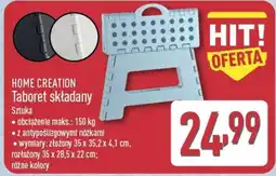 ALDI Home Creation Taboret składany oferta