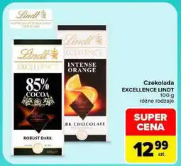 Carrefour Czekolada Excellence Lindt oferta