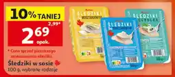 Auchan Śledziki w sosie oferta