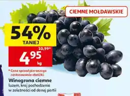 Auchan Winogrona ciemne oferta