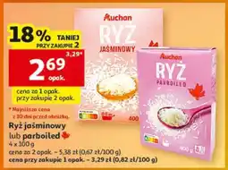 Auchan Auchan RYŻ jaśminowy lub parboiled oferta