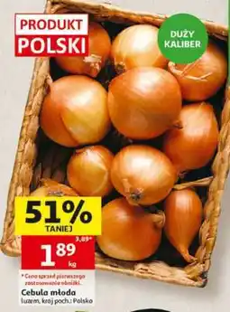 Auchan Cebula młoda oferta