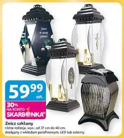 Auchan Znicz szklany oferta