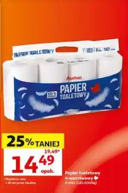 Auchan Papier toaletowy oferta