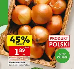 Auchan Cebula młoda oferta
