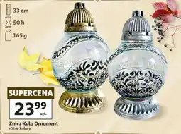 Auchan Znicz Kula Ornament oferta