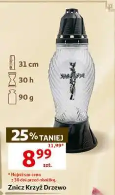 Auchan Znicz Krzyż Drzewo oferta