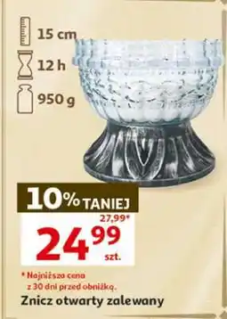 Auchan Znicz otwarty zalewany oferta