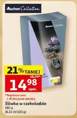 Auchan Śliwka w czekoladzie oferta