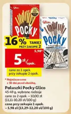 Auchan Paluszki Pocky Glico oferta