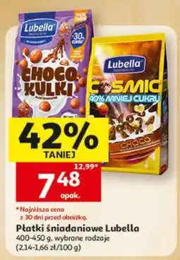 Auchan Płatki śniadaniowe LUBELLA oferta