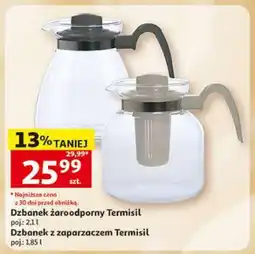 Auchan Dzbanek żaroodporny Termisil oferta