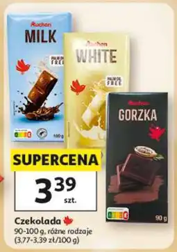 Auchan Czekolada oferta