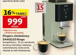 Auchan Ekspres ciśnieniowy SA401LEO Krups oferta