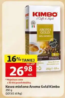 Auchan Kawa mielona Aroma Gold Kimbo oferta