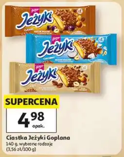 Auchan Ciastka Jeżyki Goplana oferta