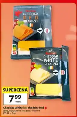 Auchan Cheddar White lub cheddar Red oferta