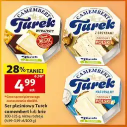 Auchan Ser pleśniowy Turek camembert lub brie oferta