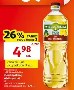 Auchan Olej rzepakowy oferta